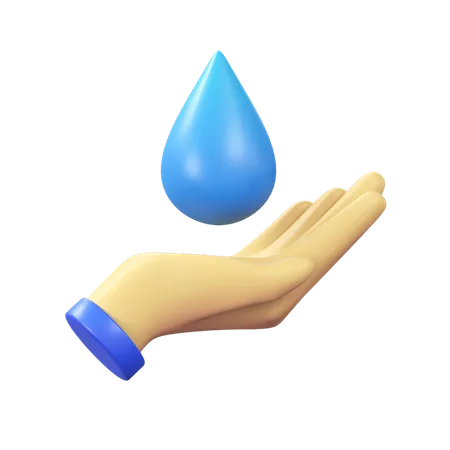 Free Ahorrar agua  3D Icon