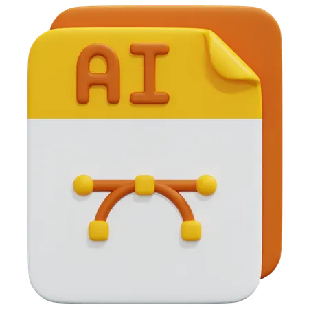 Free Ai File  3D Icon