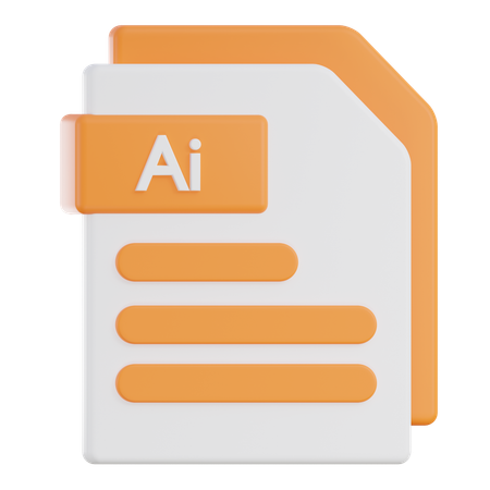 Free Ai Files  3D Icon