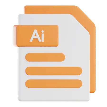 Free Ai Files  3D Icon