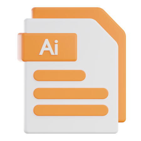 Free Ai Files  3D Icon