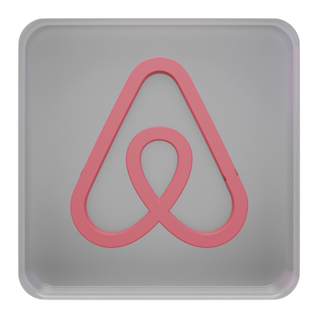 Free Airbnb  3D Icon