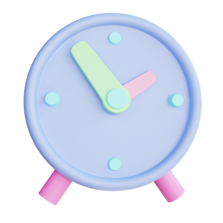 Free Alarm Clock  3D Icon