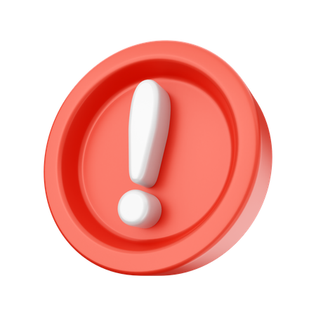 Free Alerta  3D Icon