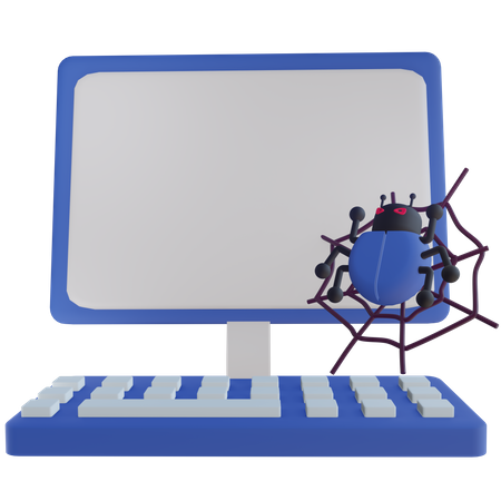 Free Alerta de vírus  3D Icon