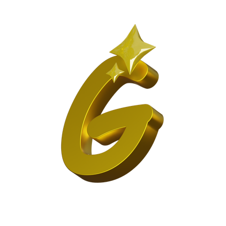 Free Alfabeto g  3D Icon