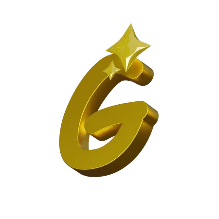 Free Alfabeto g  3D Icon