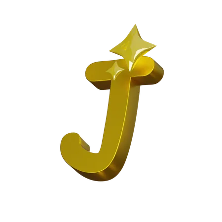 Free Alfabeto j  3D Icon