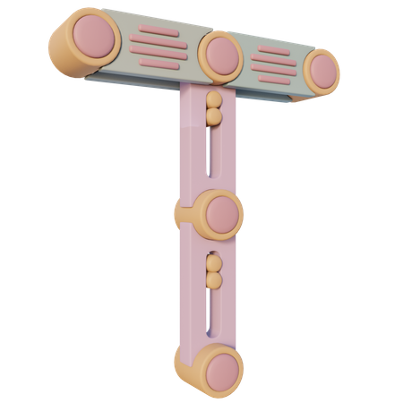 Free Alfabeto t  3D Icon