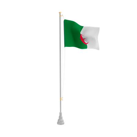 Free Algeria  3D Icon