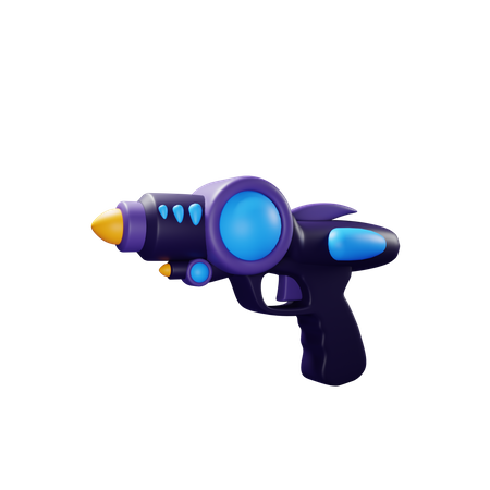 Free Alien Gun  3D Icon