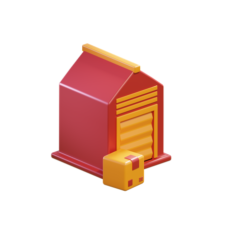 Free Depósito  3D Icon