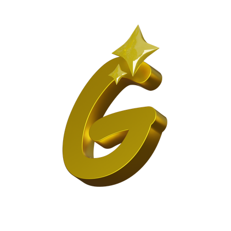Free Alphabet G  3D Icon