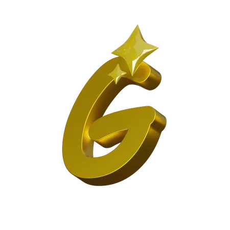 Free Alphabet G  3D Icon