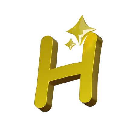 Free Alphabet H 3 D Icon 3D Icon