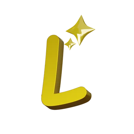 Free Alphabet L  3D Icon