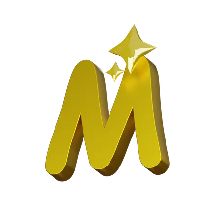 Free Alphabet M 3 D Icon 3D Icon