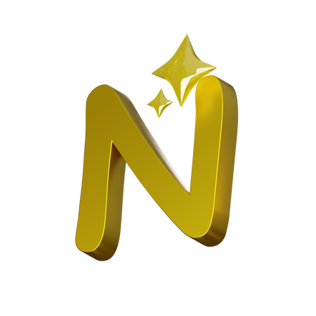 Free Alphabet N  3D Icon