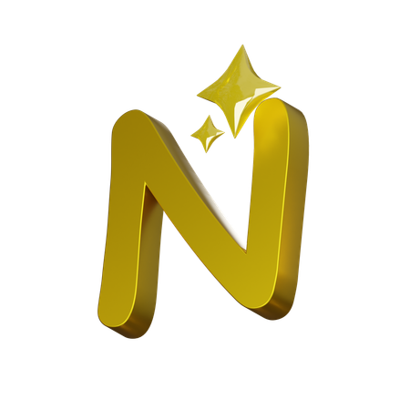 Free Alphabet N  3D Icon