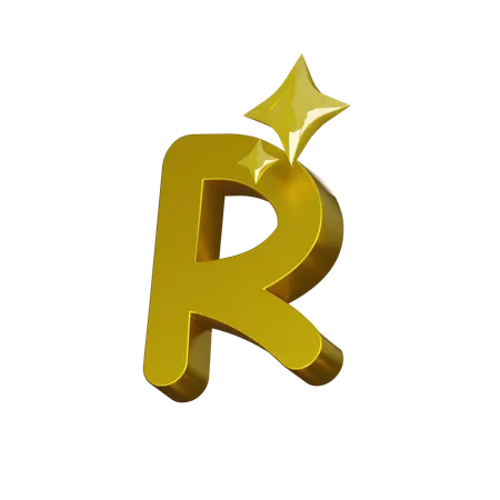 Free Alphabet R 3 D Icon 3D Icon