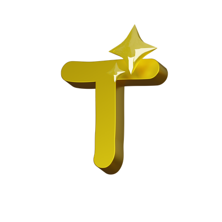 Free Alphabet T  3D Icon