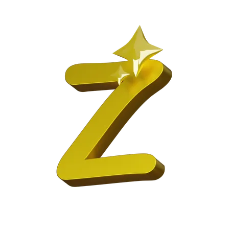 Free Alphabet Z  3D Icon