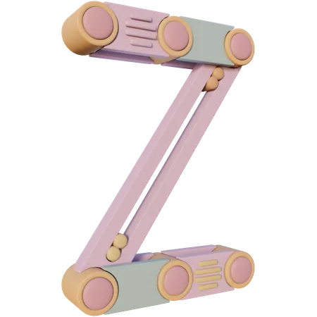 Free Alphabet z  3D Icon