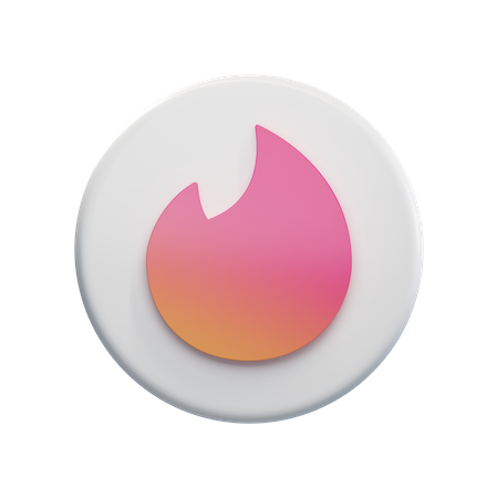 Free Tinder  3D Icon