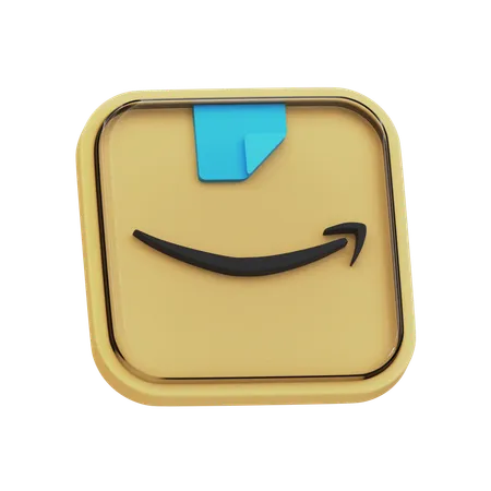 Free Amazon  3D Icon