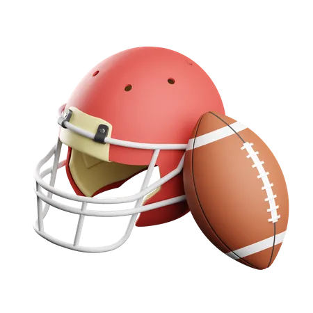 Free Amerikanischer Fußball  3D Icon