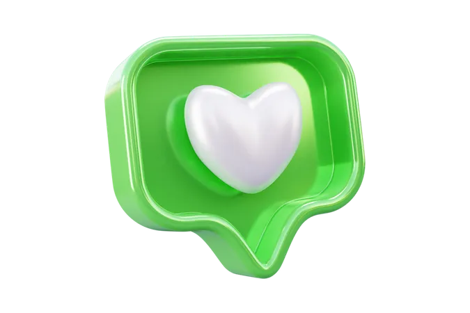 Free Emoji de amor  3D Icon