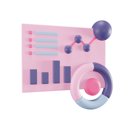 Free Análisis de Negocios  3D Icon