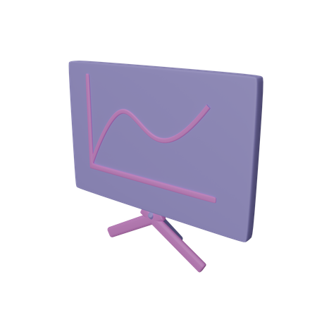 Free Analytics-Präsentation  3D Icon