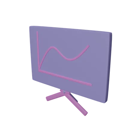 Free Analytics-Präsentation  3D Icon