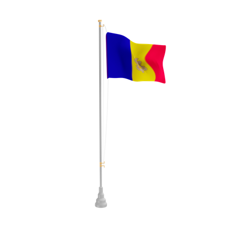 Free Andorra  3D Icon