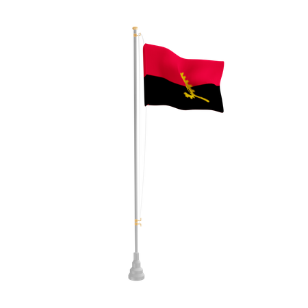 Free Angola  3D Icon