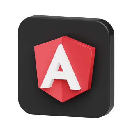 Free Angular  3D Logo