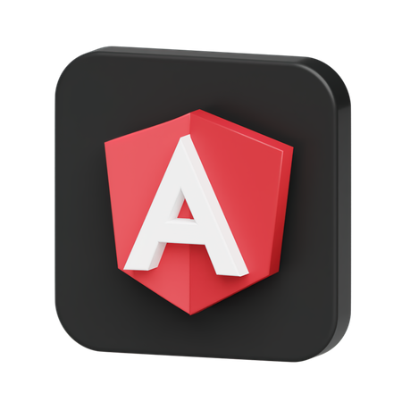 Free Angular Logo 3D Illustration