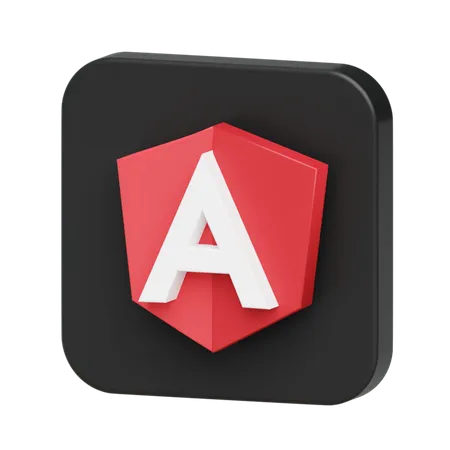 Free Angular Logo 3D Illustration
