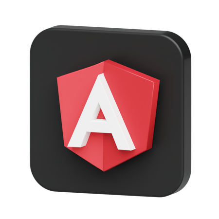 Free Angular Logo  3D Icon