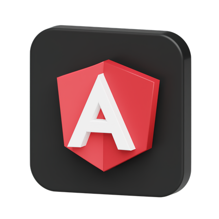 Free Angular Logo  3D Illustration
