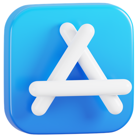 Free App Store  3D Icon