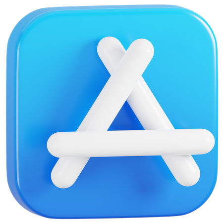 Free App Store  3D Icon