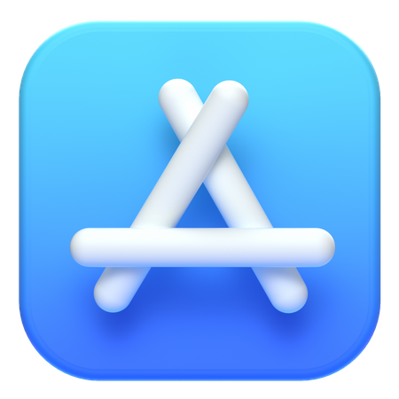Free App Store in iOS  3D Icon