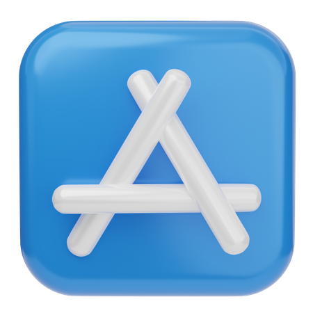 Free App Store Ios  3D Icon