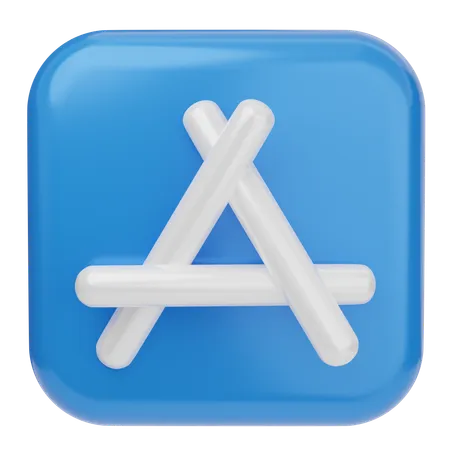 Free App Store Ios  3D Icon