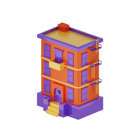 Free Appartement  3D Icon