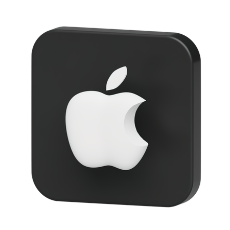 Free Apple  3D Logo