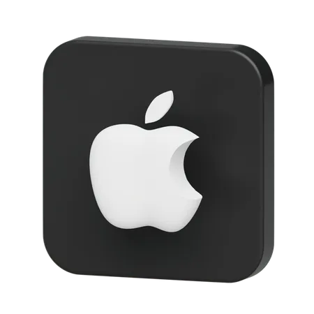 Free Apple  3D Logo