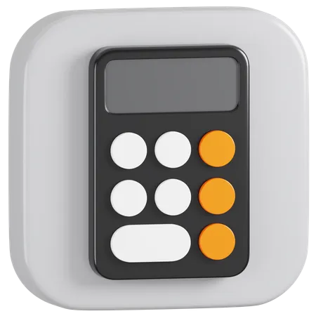 Free Apple Calculator Application Logo  3D Icon
